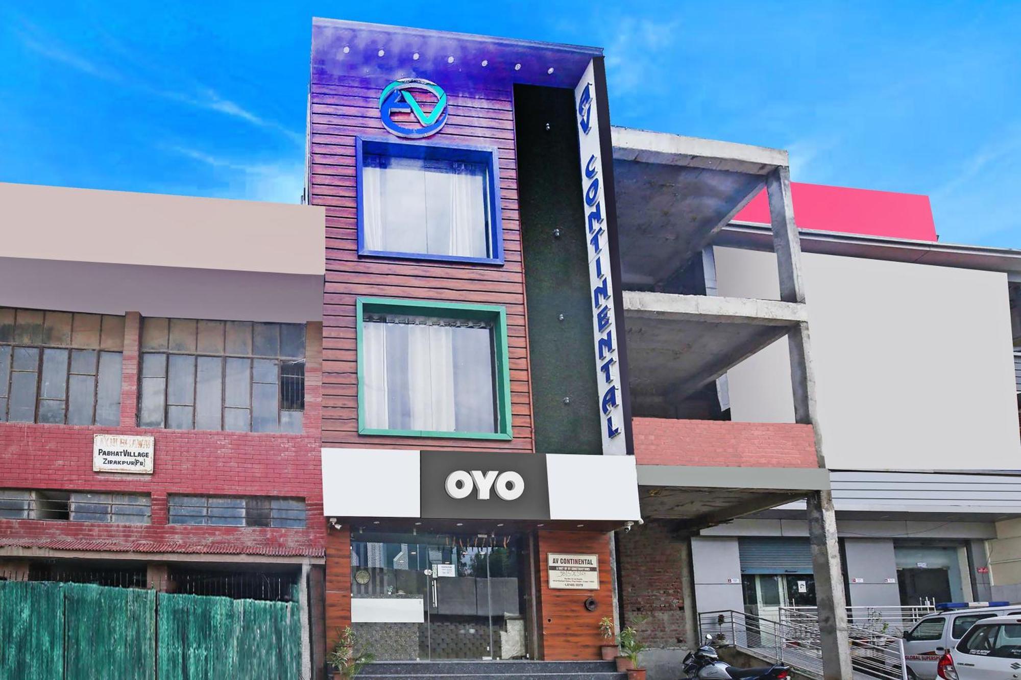 Hotel O Av Continental Zirakpur Exterior photo