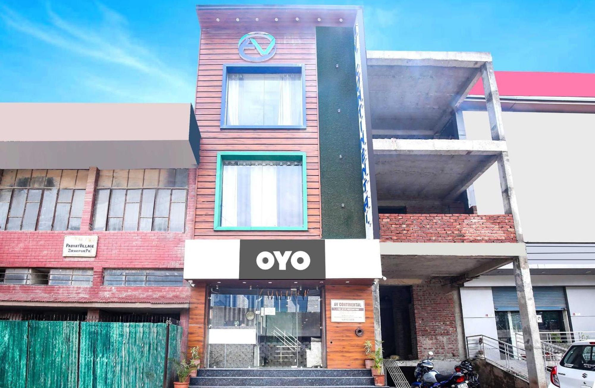 Hotel O Av Continental Zirakpur Exterior photo